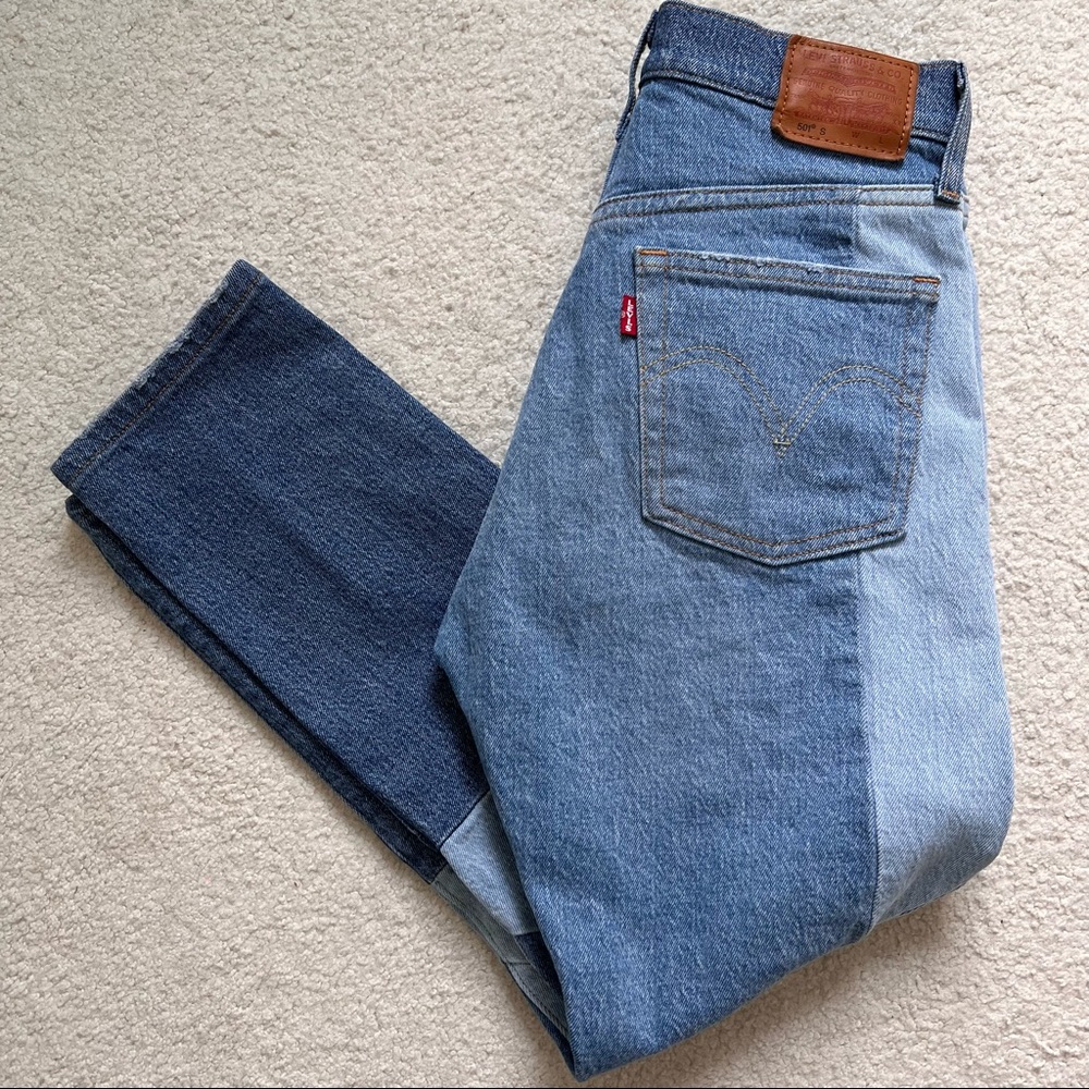 Patchwork Levi’s Jeans - image 1